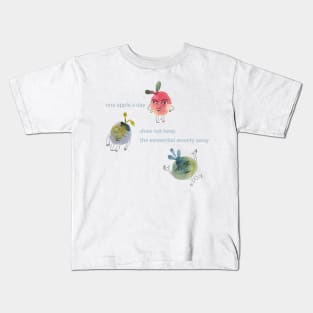 One apple a day Kids T-Shirt